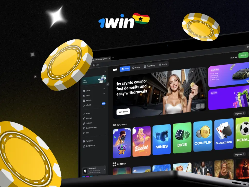 1win Ghana Betting Site | Claim Your 7,150 GHS Bonus (2025)