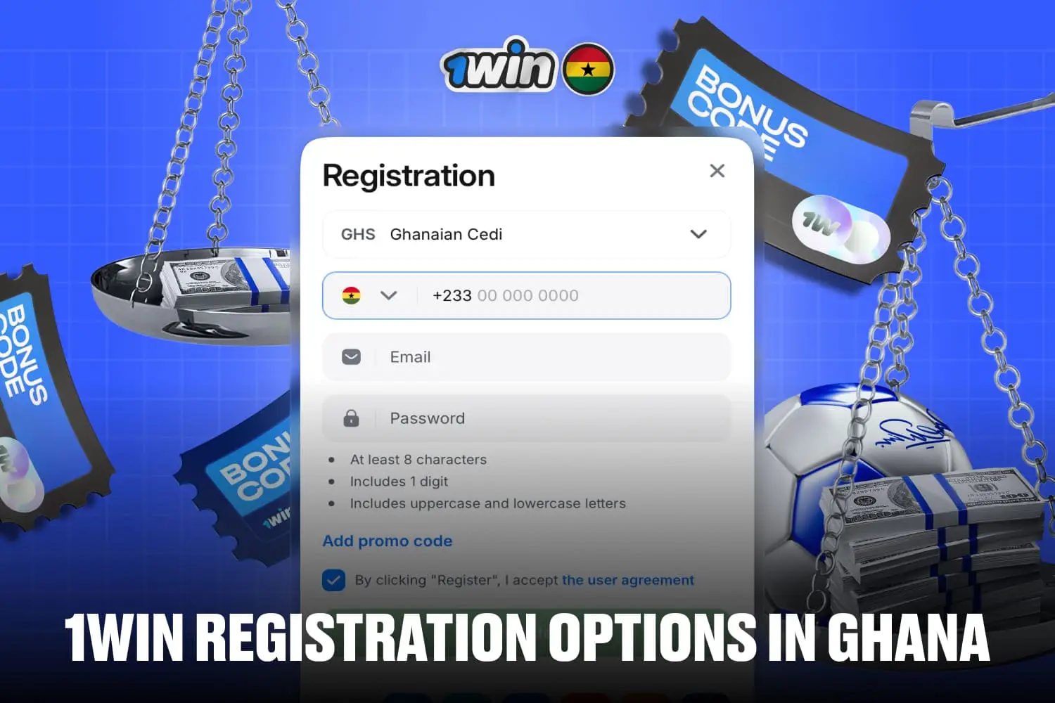 1win Ghana Registration – Easy Step-by-Step Sign Up 📲